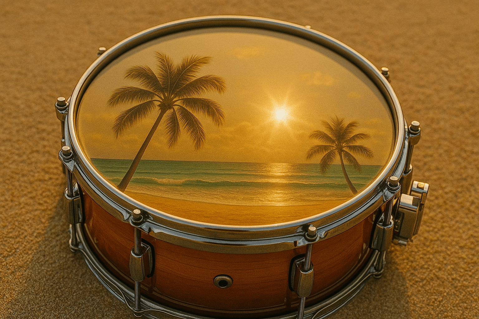 Floating isolated graphic